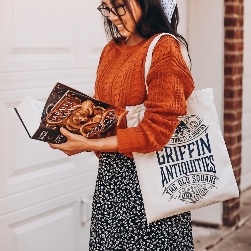Bookish Box Cresent City SJM Tote